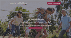 Desktop Screenshot of centerforvitalhealth.com